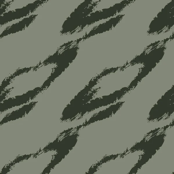 绿色笔刷毛皮图案设计 用于时尚印刷品 家居用品 — 图库矢量图片