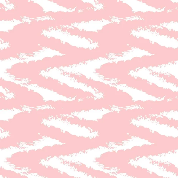 Pink Brush Stroke Fur Pattern Design Fashion Prints Homeware Graphics — Stock Vector