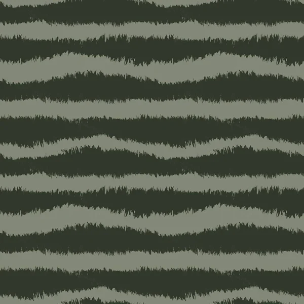 Modèle Motif Fourrure Coup Pinceau Vert Pour Les Impressions Mode — Image vectorielle