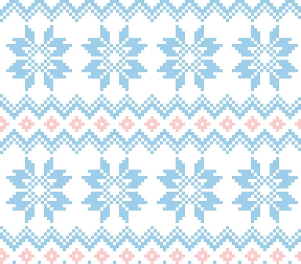Pastel Fond Motif Île Noël Équitable Pour Les Textiles Mode — Image vectorielle