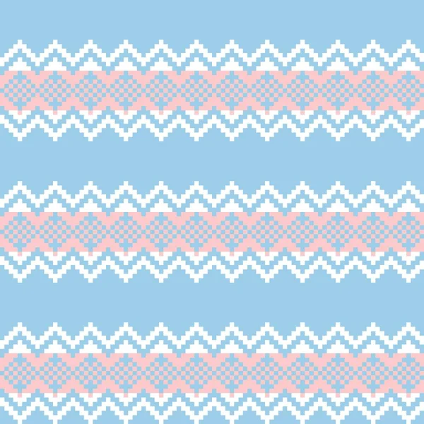 Pastel Fond Motif Île Noël Équitable Pour Les Textiles Mode — Image vectorielle