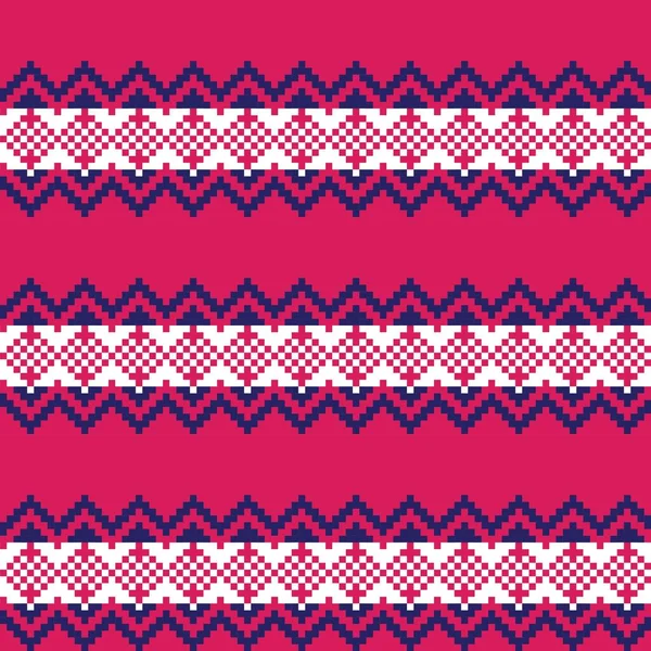 Violet Fond Motif Île Noël Équitable Pour Les Textiles Mode — Image vectorielle