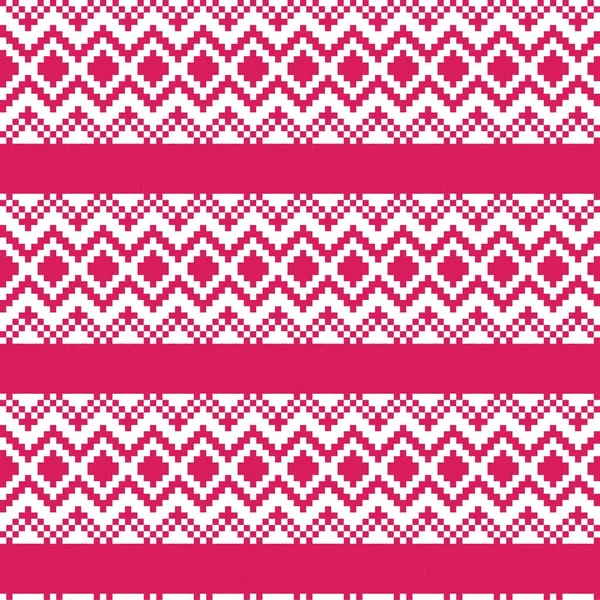 Fondo Patrón Isla Feria Navidad Púrpura Para Textiles Moda Prendas — Archivo Imágenes Vectoriales