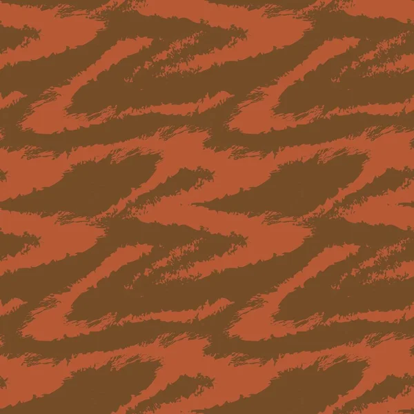 Modèle Motif Fourrure Brosse Orange Pour Les Imprimés Mode Les — Image vectorielle
