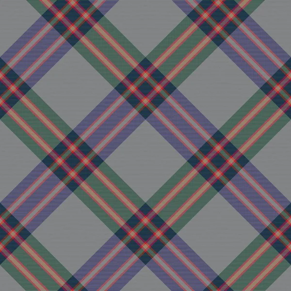 Chevron Plaid Tartan Coloré Texturé Design Sans Couture Adapté Aux — Image vectorielle