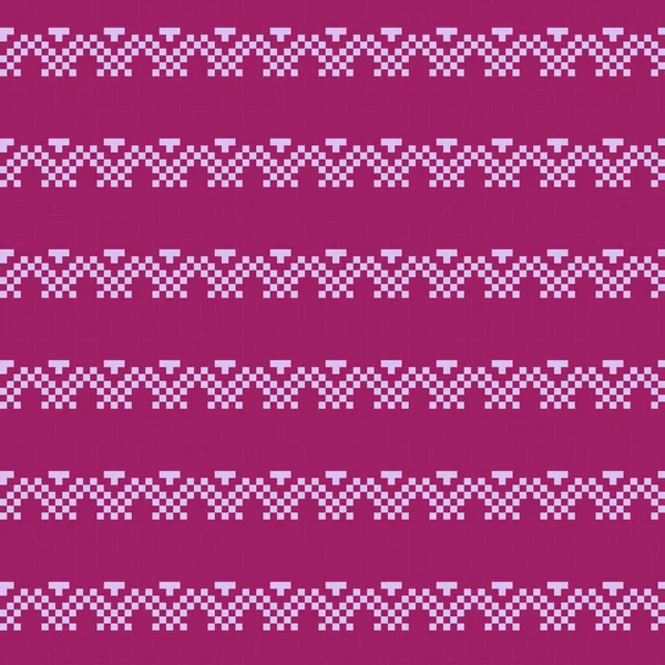 Fondo Patrón Isla Feria Navidad Púrpura Para Textiles Moda Prendas — Vector de stock