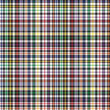 Gökkuşağı Ekoseli, kareli, ekose desenli moda tekstil ve grafikleri için uygun