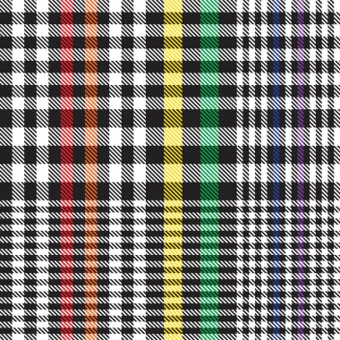 Gökkuşağı Ekoseli, kareli, ekose desenli moda tekstil ve grafikleri için uygun