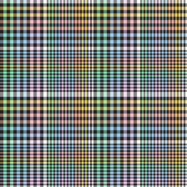 Gökkuşağı Pastel Ekoseli Moda tekstil ve grafikleri için kusursuz desen