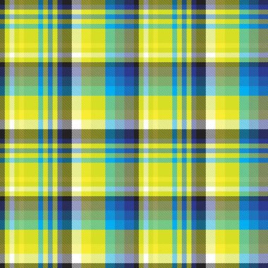 Renkli Ekose desenli moda tekstil ve grafikleri için pürüzsüz desen