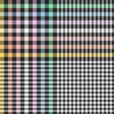 Gökkuşağı Pastel Ekoseli Moda tekstil ve grafikleri için kusursuz desen