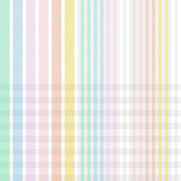 Rainbow Pastel Плед Плавный Узор Моды Текстиля Графики — стоковый вектор