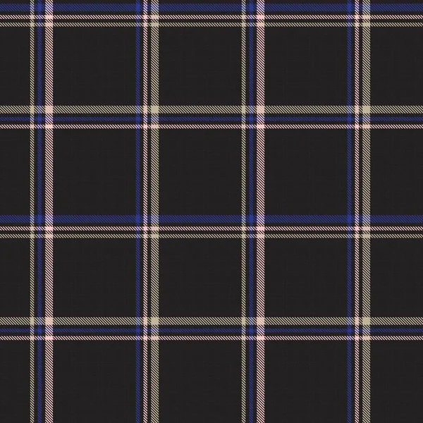 Hnědé Asymetrické Plaid Texturované Bezešvé Vzor Vhodný Pro Módní Textil — Stockový vektor