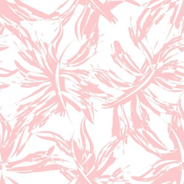 Tropik Yaprak botanik desensiz arka plan moda baskıları, grafikler, arka planlar ve el sanatları için uygundur