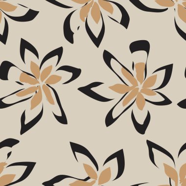 Moda tekstil, grafik, arka plan ve el sanatları için çiçek desensiz arkaplan