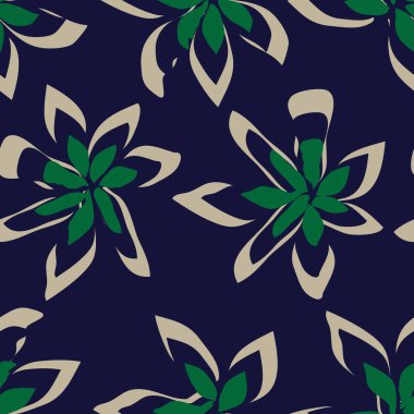 Moda tekstil, grafik, arka plan ve el sanatları için çiçek desensiz arkaplan