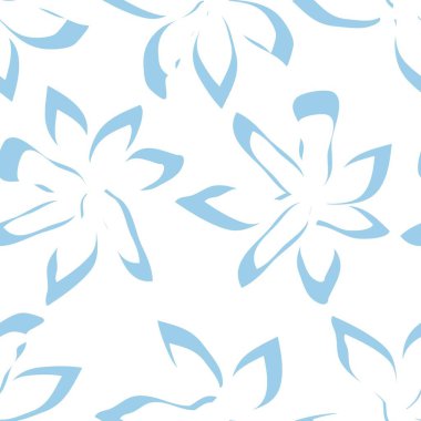 Moda tekstil, grafik, arka plan ve el sanatları için çiçek desensiz arkaplan