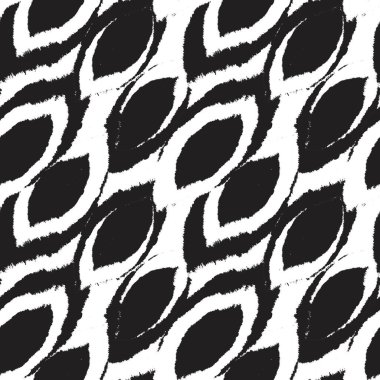 Moda baskıları, ev eşyaları, grafikler, arka planlar için fırça darbesi deseni tasarımı