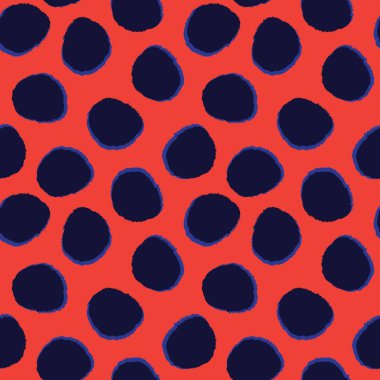 Moda baskıları, ev eşyaları, grafikler, arka planlar için fırça darbesi deseni tasarımı