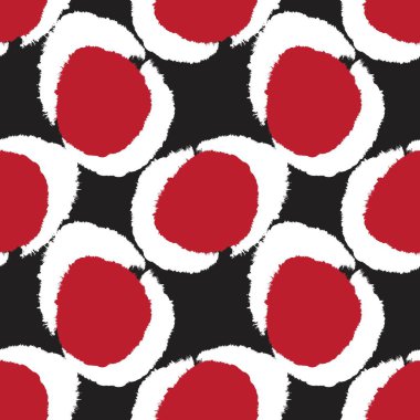 Moda baskıları, ev eşyaları, grafikler, arka planlar için fırça darbesi deseni tasarımı