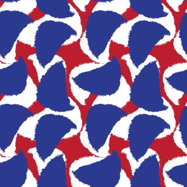 Moda baskıları, ev eşyaları, grafikler, arka planlar için fırça darbesi deseni tasarımı