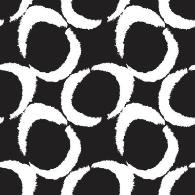 Moda baskıları, ev eşyaları, grafikler, arka planlar için fırça darbesi deseni tasarımı