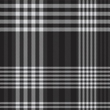 Moda tekstil ve grafikleri için uygun siyah ve beyaz asimetrik desenli