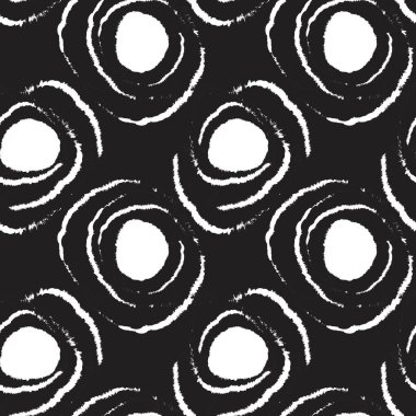 Moda baskıları, ev eşyaları, grafikler, arka planlar için fırça darbesi deseni tasarımı