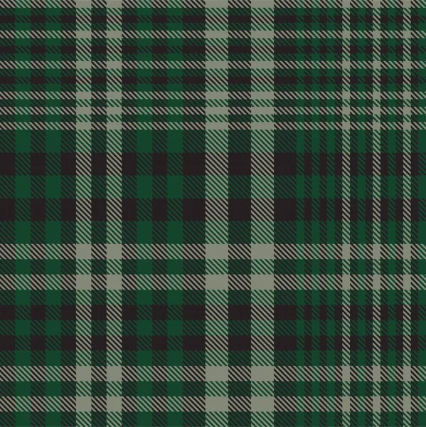 Green Asymmetric Plaid Textuur Naadloos Patroon Geschikt Voor Mode Textiel — Stockvector