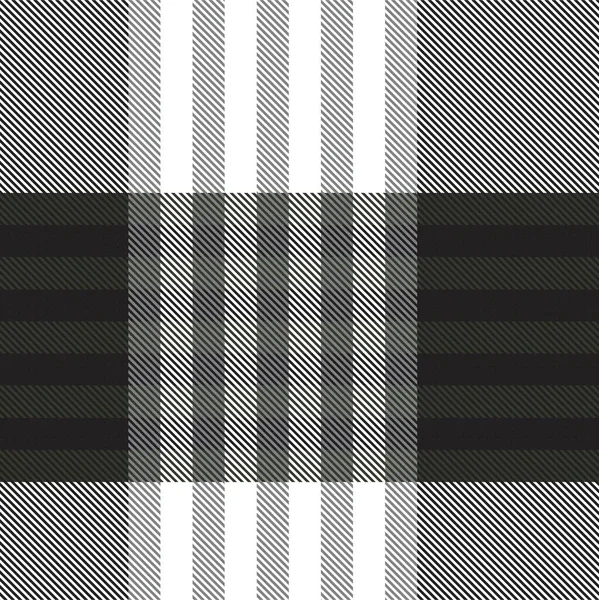 Black White Asymtric Plaid 텍스처없는 직물과 그래픽에 — 스톡 벡터