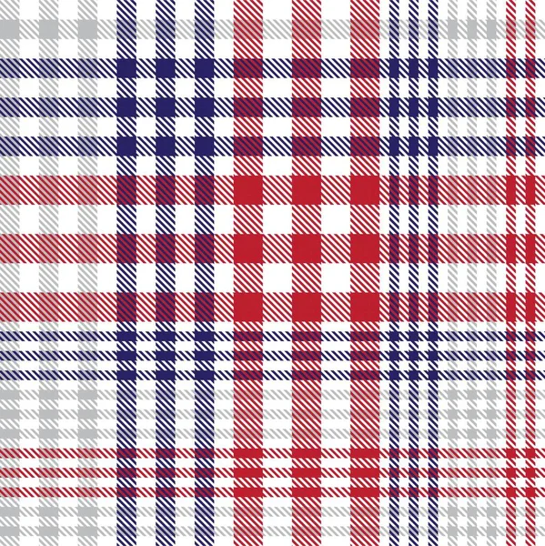 Asymtric Plaid 텍스처없는 직물과 그래픽에 — 스톡 벡터