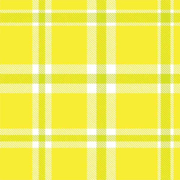 Amarelo Assimétrico Xadrez Texturizado Padrão Sem Costura Adequado Para Têxteis —  Vetores de Stock