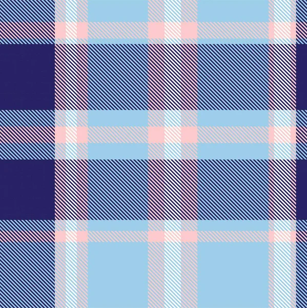 Pastel Asymmetric Plaid Textuur Naadloos Patroon Geschikt Voor Mode Textiel — Stockvector