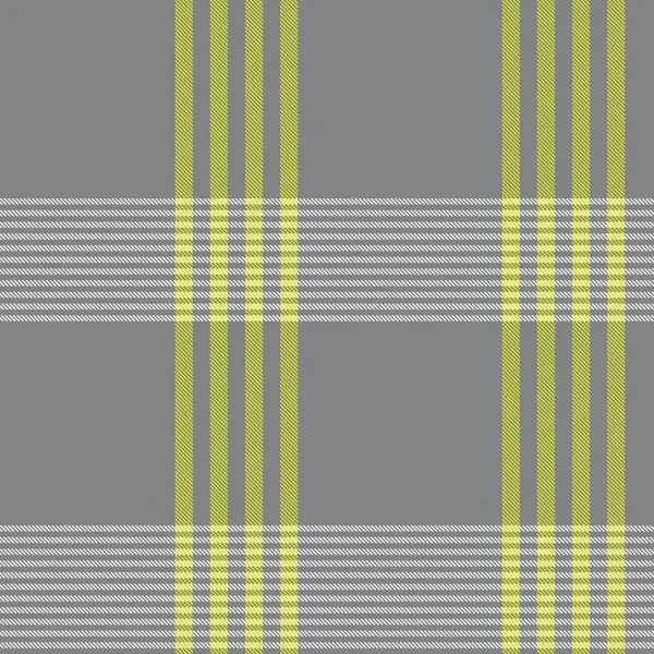 Amarelo Assimétrico Xadrez Texturizado Padrão Sem Costura Adequado Para Têxteis — Vetor de Stock