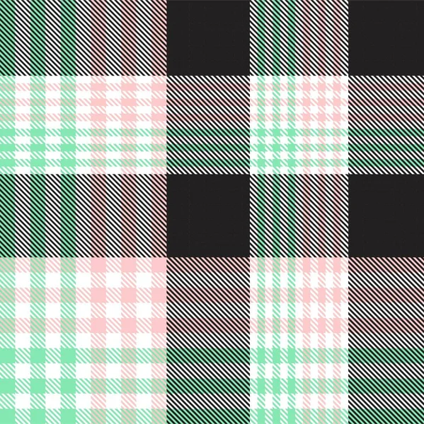 Pastel Asymetrické Plaid Texturované Bezešvé Vzor Vhodný Pro Módní Textil — Stockový vektor