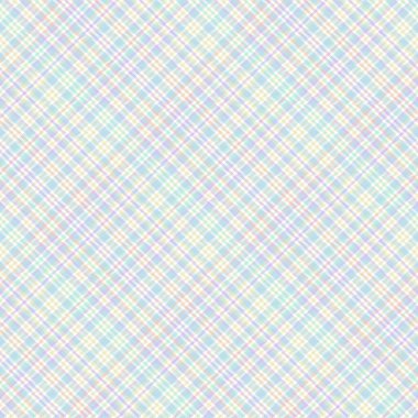 Gökkuşağı Pastel Çapraz Ekose Tartan desensiz desen tasarımı moda tekstil ve grafikleri için uygundur