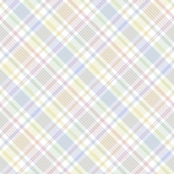 Gökkuşağı Pastel Çapraz Ekose Tartan desensiz desen tasarımı moda tekstil ve grafikleri için uygundur
