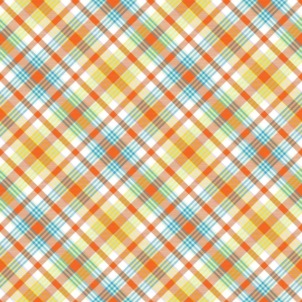 Rainbow Pastel Diagonal Plaid Tartan Υφή Seamless Σχέδιο Μοτίβο Κατάλληλο — Διανυσματικό Αρχείο