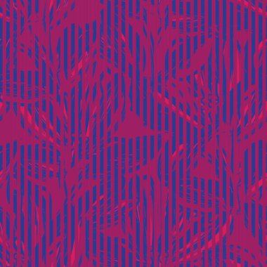 Moda tekstil ve grafikleri için çizgili dokuları olan çiçeksiz desen