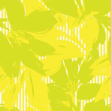 Moda tekstil ve grafikleri için çizgili dokuları olan çiçeksiz desen