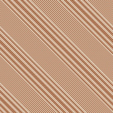 Moda tekstil ve grafikleri için uygun Turuncu Çapraz Ekoseli Tartan desensiz desen tasarımı