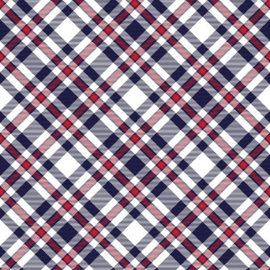 Kırmızı Donanma Çapraz Ekoseli Tartan. Moda tekstil ve grafikleri için uygun kusursuz desen tasarımı.