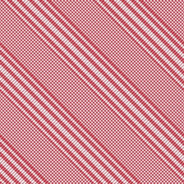 Moda tekstil ve grafikleri için uygun Kırmızı Çapraz Ekose Tartan desenli kusursuz desen tasarımı