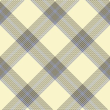 Sarı Çapraz Ekoseli Tartan. Moda tekstil ve grafikleri için uygun desensiz desen tasarımı.