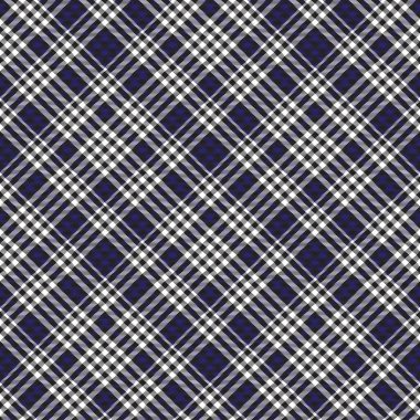 Mavi Çapraz Ekoseli Tartan. Moda tekstil ve grafikleri için uygun kusursuz desen tasarımı.