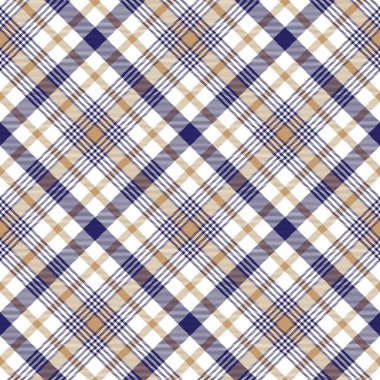 Mavi Çapraz Ekoseli Tartan. Moda tekstil ve grafikleri için uygun kusursuz desen tasarımı.