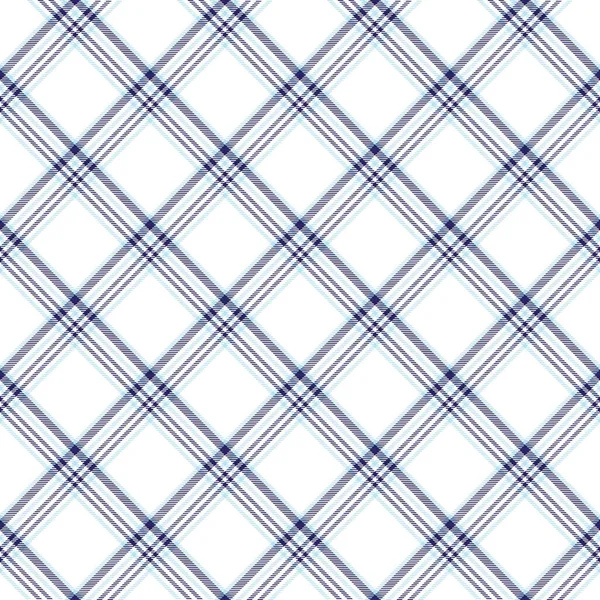 Μπλε Diagonal Plaid Tartan Υφή Seamless Σχέδιο Μοτίβο Κατάλληλο Για — Διανυσματικό Αρχείο