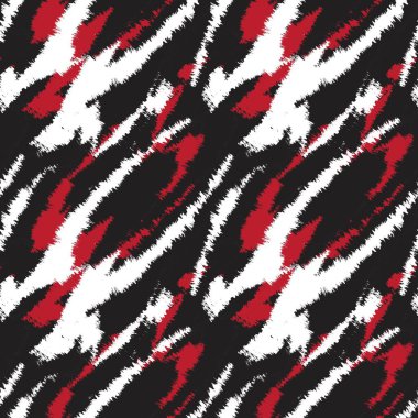 Moda baskıları, ev eşyaları, grafikler, arka planlar için fırça darbesi deseni tasarımı