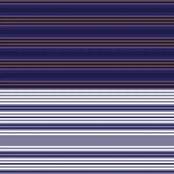 蓝色双条纹无缝图案时装面料及图形设计 — 图库矢量图片