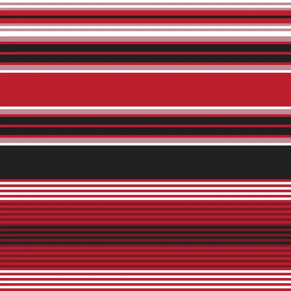 Red Double Gestreiftes Nahtloses Muster Für Modetextilien Und Grafiken — Stockvektor